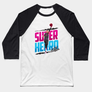 Super Herro tee Baseball T-Shirt